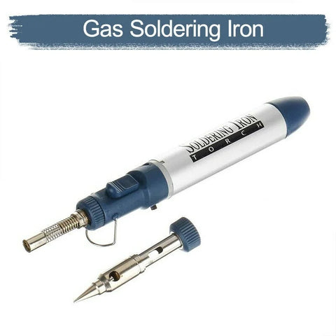 Electric Soldering Iron Kit with Station & Torch for Welding Repair