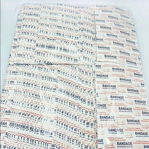 100pcs Adhesive Bandages 72x19mm First Aid Skin Plaster Wound Dressing Strips