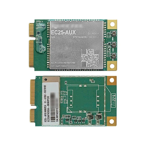 4G LTE Module EC25 Mini PCIe Series: EC25-AUX, EC25-EFA, EC25-AFFA, EC25-AFX, EC25-JFA, EC25-AUFA, EC25-EUX, EC25-ECGA