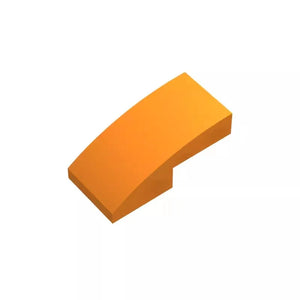 100pcs Curved Slope 2x1x2/3 Building Blocks Set - Compatible DIY Educational Toy
