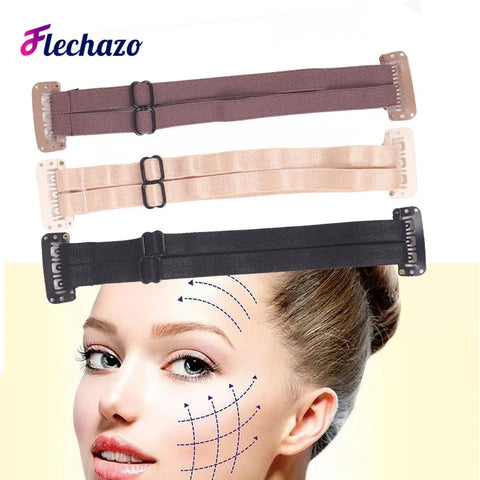Adjustable Elastic Double Strap with Clips for Eye and Brow Lift Hair Tightening