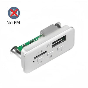 "12V Bluetooth 5.0 Car MP3 Player Kit with USB, TF, FM Radio, Wireless Audio Receiver Decoder Board"