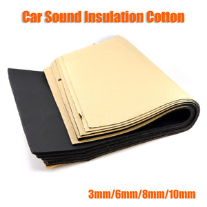 1 Roll 50x200cm Car Soundproofing Insulation Foam - Auto Noise Reduction, Heat Barrier for Truck & Van