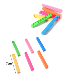 10-Pack Reusable Airtight Food Bag Clips for Freshness