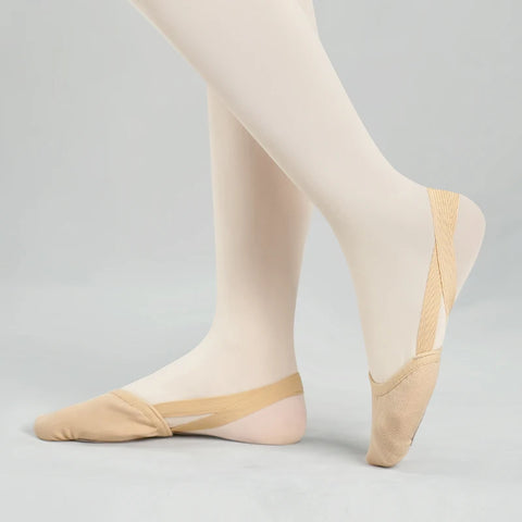 Girls Ballet Dance Shoes Soft Sole Kids Women Gymnastics Half Shoes