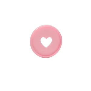 100pcs 35mm Love Binding Rings Loose-leaf Notebook Mushroom Disc Notepad Buckle
