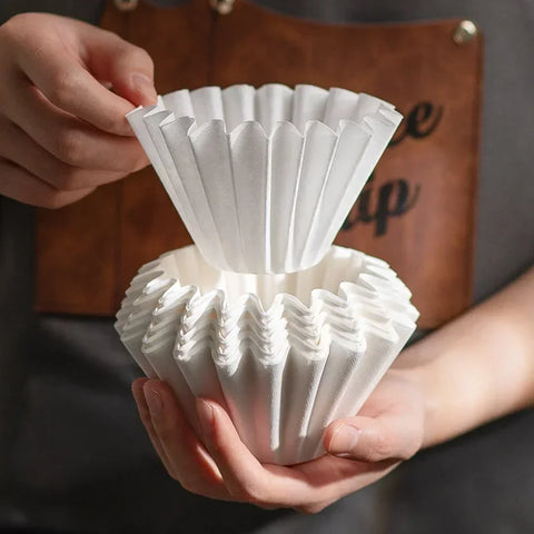 Eco-Friendly Reusable Origami Coffee Filter, Zero Waste, Fits 1-4 Cup Brewing