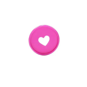 100pcs 35mm Love Binding Rings Loose-leaf Notebook Mushroom Disc Notepad Buckle