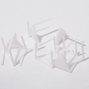 100-Pack Pizza Saver Stands for Freshness and Box Support