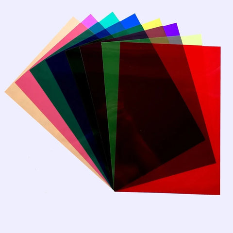 A4 Clear PVC Sheets 0.3mm for Crafts, Art, DIY, Lighting Projects