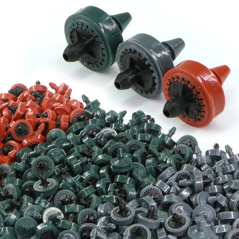 100-Piece Drip Irrigation Kit for Gardens - Efficient Plant Watering System