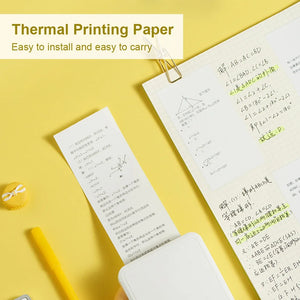 10 Rolls Thermal Paper for Kids Instant Print Camera - Mini Printer Accessory