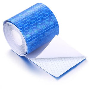 100cm x 5cm Reflective Tape Safety Warning Sticker for Cars & Motorcycles