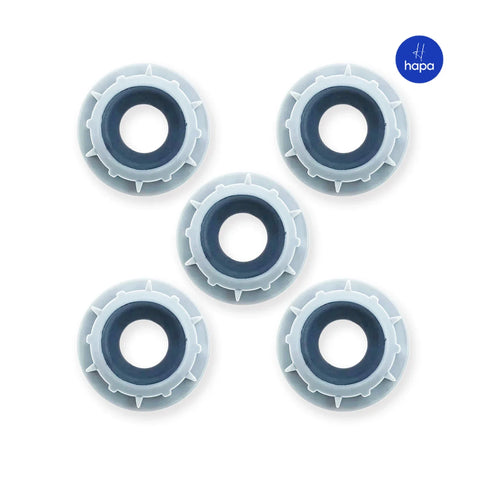 Dishwasher Pipe Nut Set for Danby Midea Avanti - 5pcs External Feeding Duct Ring
