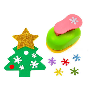 1.5cm Scrapbook Paper Punch Cutter for DIY Crafting, Foam, Photo, Card Shapes
