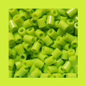 1000pcs 5mm Green Fuse Beads for Kids Pixel Art & DIY Crafts