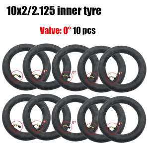 10" Electric Scooter Tires & Tubes 10x2/2.125 - Multi-pack Choices