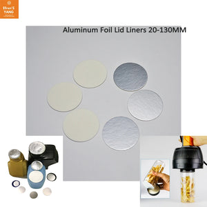 1000pcs Induction Heat Sealer Bottle Foil Cap Liners Tamper-Resistant Seal Sheets