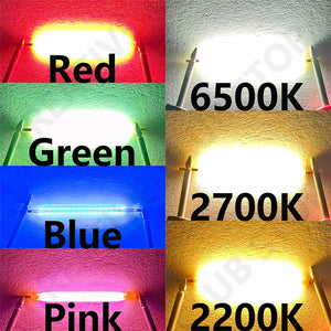 10-Pack LED Filament Bulb Parts: 18.8-68mm, 3V-57V Edison Lamp Diodes
