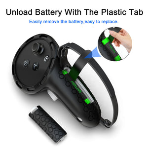 10-in-1 Silicone Controller Case for Meta Quest 3/3s, Grip Protector & Battery Cover, VR Headset Accessories