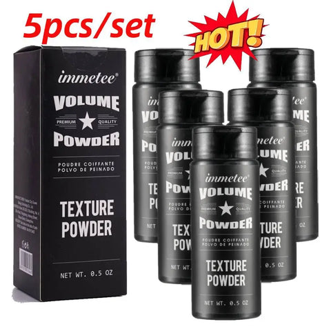 5-Pack Matte Hair Volume Powder - Texturizing & Oil Control