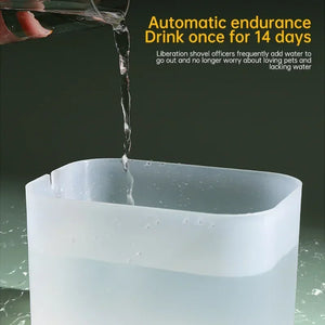 1.5L Quiet Pet Water Fountain with Smart Burnout Protection for Cats and Dogs
