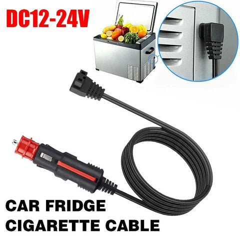 12V Car Fridge Freezer Power Cable for Cigarette Lighter Adapter 2m Extension