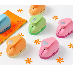 1.5cm Scrapbook Paper Punch Cutter for DIY Crafting, Foam, Photo, Card Shapes