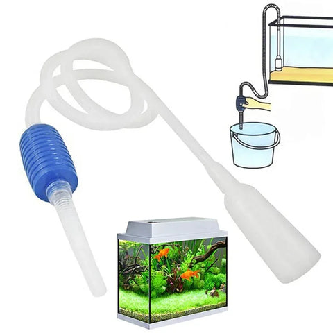 Aquarium Gravel Cleaner & Water Changer - Easy Fish Tank Maintenance Tool