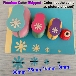 Daisy Shape Craft Paper Punch, DIY Flower Cutter for Scrapbooking, School Projects, Greeting Cards, Foam & Petal Designs