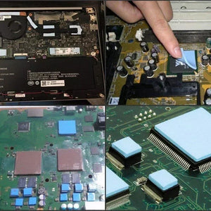 100x100x1.5mm Thermal Pad for GPU/CPU Cooling, High-Quality Silicone Heatsink Conductive Mat