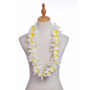 10 Pcs Tropical Hawaiian Leis Garland LED Lights for Party Decor Luau Beach Theme Fancy Dress Supplies