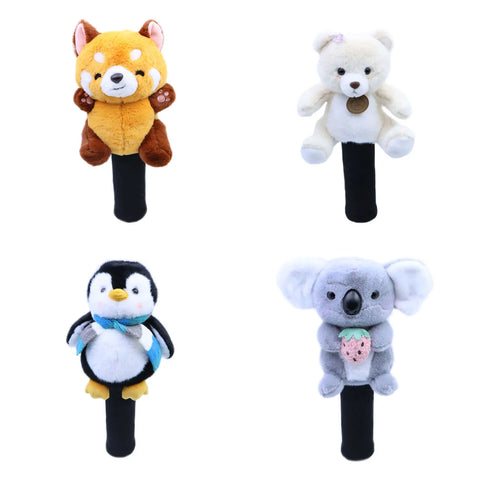 2024 Plush Animal Golf Headcovers - Cute Bear and Elephant Driver Fairway Protectors