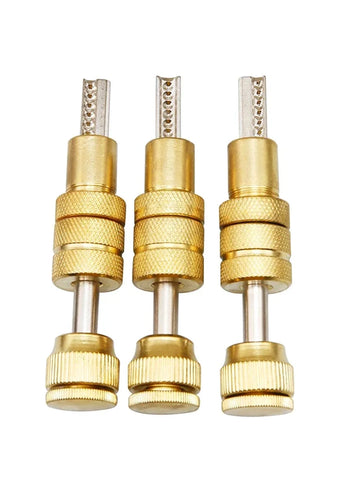 2025 Two-Row 11-Pin Dimple Keyway Locksmith Toolkit Bump Lock Tools