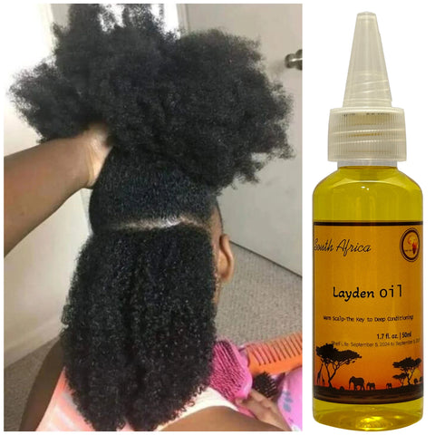 African Hair Growth Oil 50ml - Scalp Treatment for Thicker, Healthier Hair