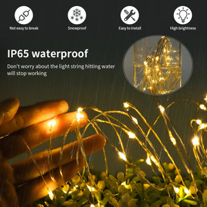 100m 1000 LED Fairy String Lights Copper Wire Waterproof 220V/110V EU/US Plug Outdoor Party Wedding Decor