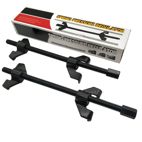 Coil Spring Compressor 380/370mm Shock Absorber Removal Tool for Car Repair (1/2pcs)