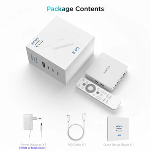 Google & Netflix TV Box Android 12 Amlogic S905Y4 2GB/32GB 4K Dual WiFi BT5.0 Voice Control Streaming