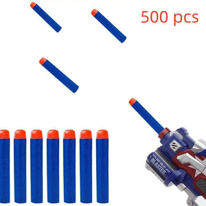 100-Pack 7.2cm Foam Dart Refills for Toy Blasters - Safe for Kids Ages 6+