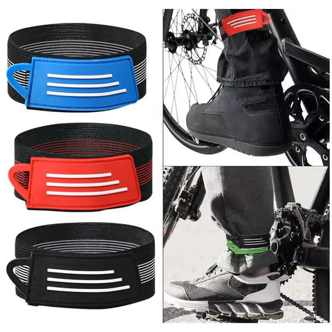 Cycling Ankle Leg Bands: Trouser Straps, Clips, Shin Guards for Outdoor Bike Riders
