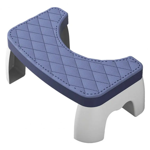 Ergonomic 7 Inch Toilet Stool for Healthy Bowel Movements and Hemorrhoid Relief - Heavy Duty for Adults