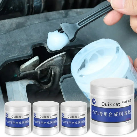 Car Sunroof Track Lubricant, Noise-Reducing Antirust Waterproof Gear Oil Grease