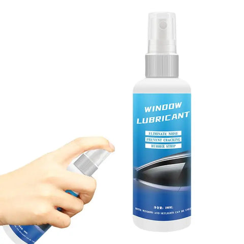 100ml Silicone Spray Lubricant for Cars Multi-Surface Rubber Door Strip Softening Prevent Adhesion Vehicle Care