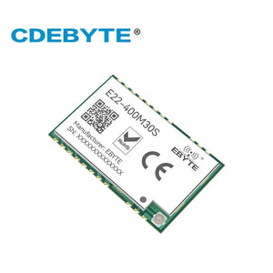 10-Pack Lora SX1268 433MHz RF Modules SMD IPEX 1W High-Precision TCXO Wireless Data Transmitter