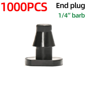 1/4" Drip Irrigation End Cap for Garden Watering Systems