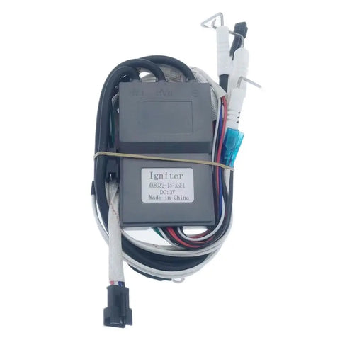 Dual Valve Gas Stove Igniter 3V DC, Double Ignition, 17 Wires, Temperature Control, Pulse Igniter MX8D32