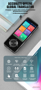 Instant Translator Device with 137 Languages, Real-Time Voice & Text Translation, 16 Offline Supported