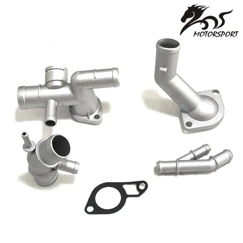 Cast Aluminum Coolant Flange Kit for VW Mk4 Golf Jetta GTI TT 1.8t