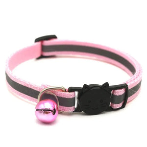 10-Pack Adjustable Cat & Kitten Safety Collars with Bells - Pet Collar Set