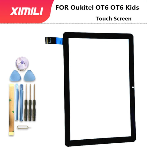 10.1" Touch Screen Digitizer Replacement for Oukitel OT6 Kids Tablet Repair Parts